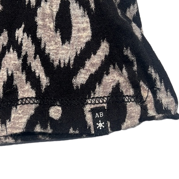 Scotch & Soda Beach Bandits Tan & Black Print Boxy Tee Size XS - Picture 6 of 13